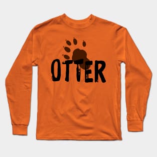 Otter (Paw) Long Sleeve T-Shirt